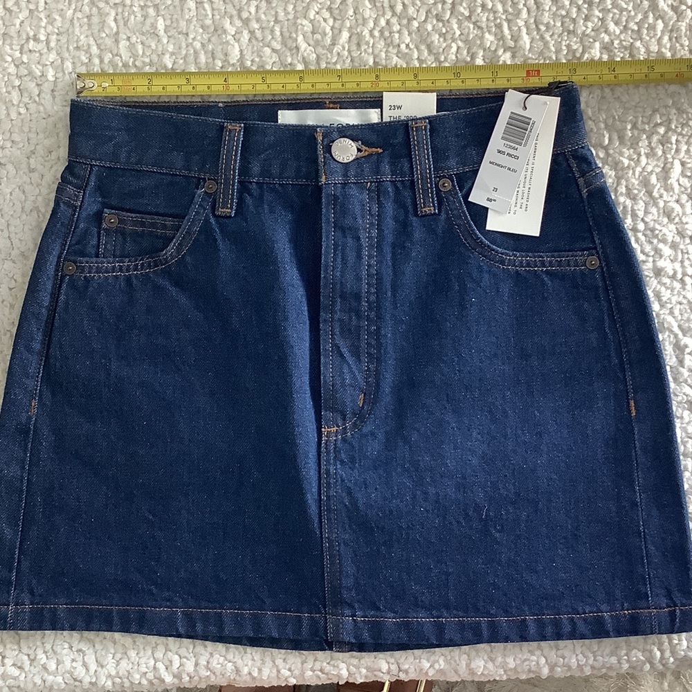 Aritzia Denim Forum ‘90s Ricci Mini Skirt NWT XS/23W